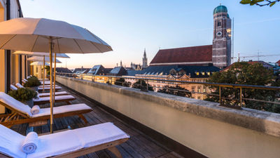 Hotel Bayerischer Hof is ideally located in Munich’s city center.