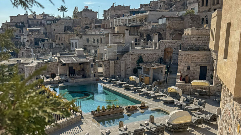 Argos in Cappadocia was built over a span of decades.