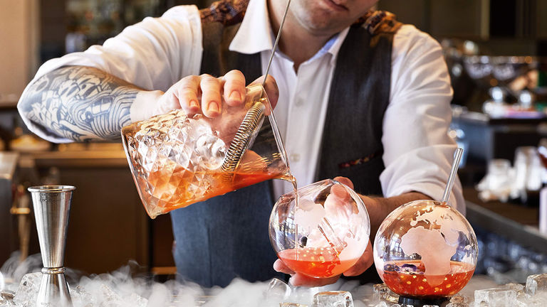 Drinks at Parallel 41 are inspired by cities along the 41st parallel.