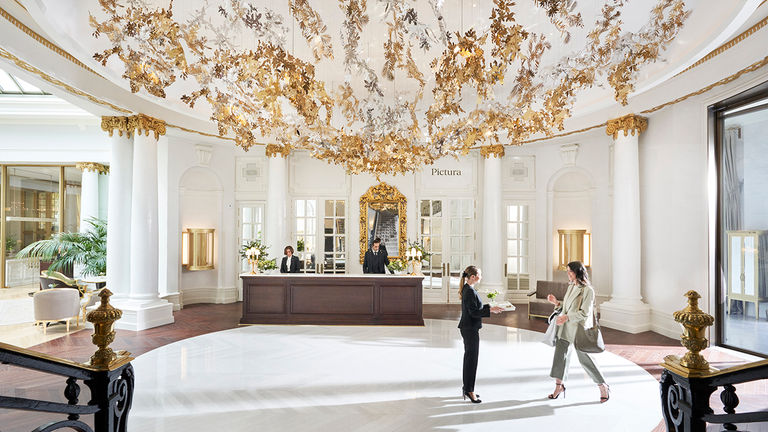 Mandarin Oriental Ritz, Madrid is in a Belle Epoque building formerly home to The Ritz, which opened its doors in 1910.