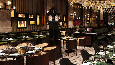 W Amsterdam’s Duchess restaurant offers tastings and afternoon tea. // © 2015 W Hotels Worldwide