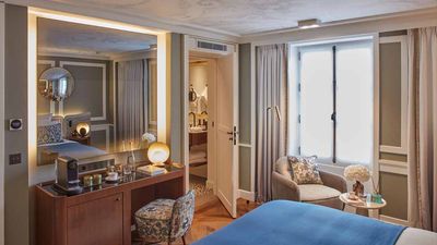 The Relais & Chateaux luxury hotel offers 31 rooms and suites themed after Enlightment-era figures.