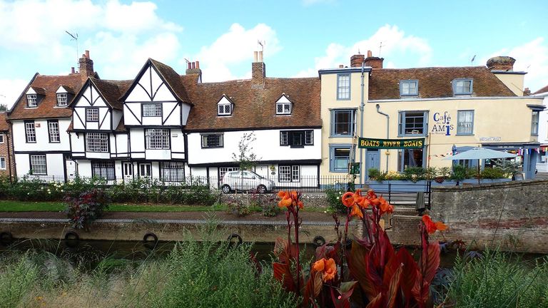 The city of Canterbury is situated on the River Stour.
