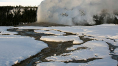 Wintertime Fun in Yellowstone