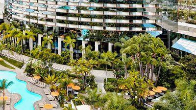 The property has two large pools and plenty of kid-friendly activities. // © 2017 Marriott Hotels & Resorts