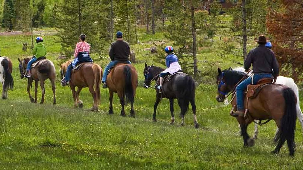 Horseback riding, square dancing and campfires are favorite dude ranch activities. // © 2014 DaveCamera 2