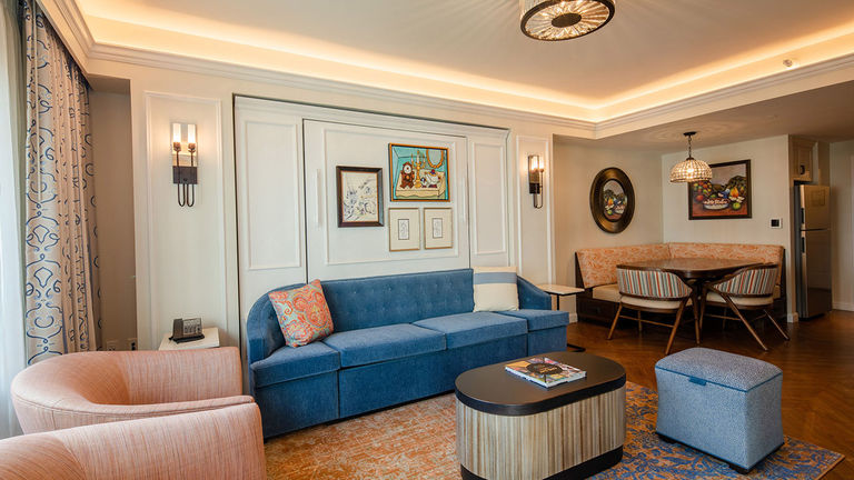 Villas are available in one-, two-, and three-bedroom configurations.