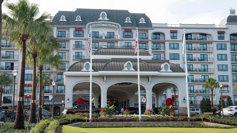 Riviera Resort was designed to pay tribute to Walt and Lillian Disney’s travels to Europe.