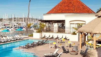 The pool area is the location for daytime family fun, as well as Friday Night Flix. // © 2017 Kona Kai Resort & Spa