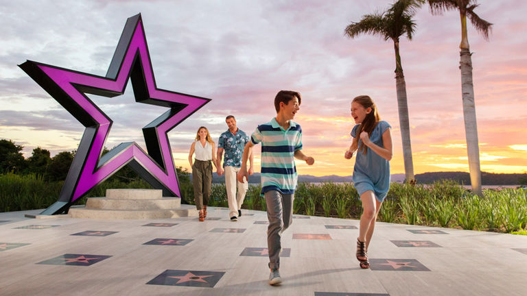 The all-inclusive resort provides the backdrop for a perfect family vacation.