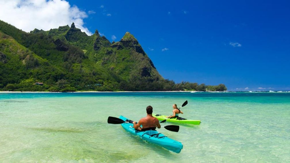 Kauai’s idyllic land- and seascapes have made the island a popular site for filming movies. // © 2015 HTA Dana Edmunds 2