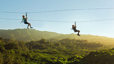 Feature image (above): MCI participants can get closer to one another while ziplining over Oahu’s scenic North Shore. // © 2015 CLIMB Works 2