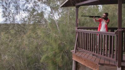 Lanai Pine Sporting Clays invites visitors to try their hand at shooting in a beautiful pine forest. // © 2013 Lanai Pine Sporting Clays 2