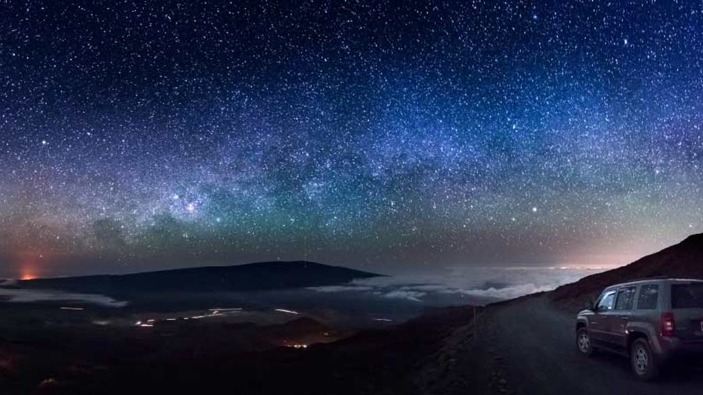 Hawaii Island’s dormant volcano Mauna Kea offers some of the best stargazing in the world. // © 2014 Andrew Richard Hara 2