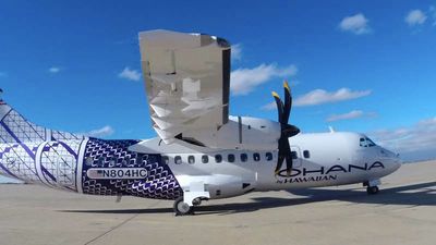 Ohana by Hawaiian’s fleet features a Hawaii-inspired design. // © 2015 Hawaiian Airlines