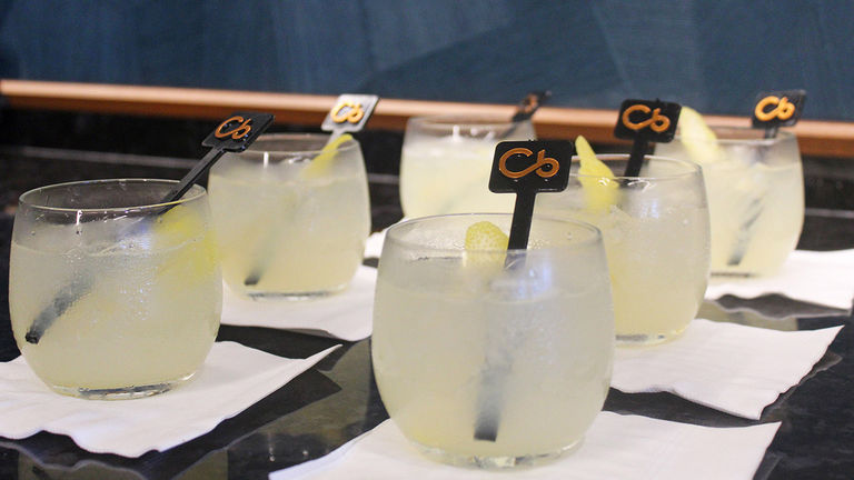 The resort's honey is an integral ingredient in the Bee's Knees cocktail, which tour guests can sample.