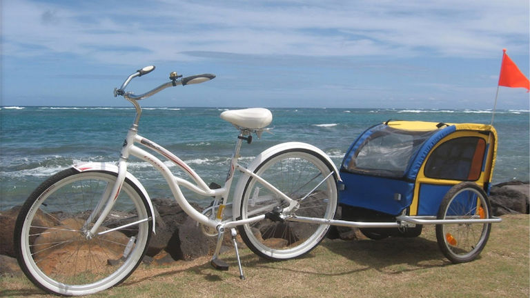 Families will like Coconut Coasters’ assortment of tandems and trailers.