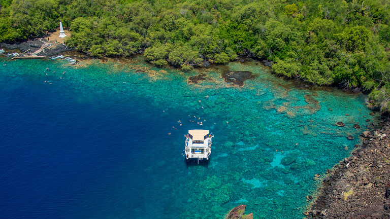 Tour boat operators now require passengers to use reef-safe sunscreen in the marine life conservation district of Kealakekua Bay on Hawaii Island.