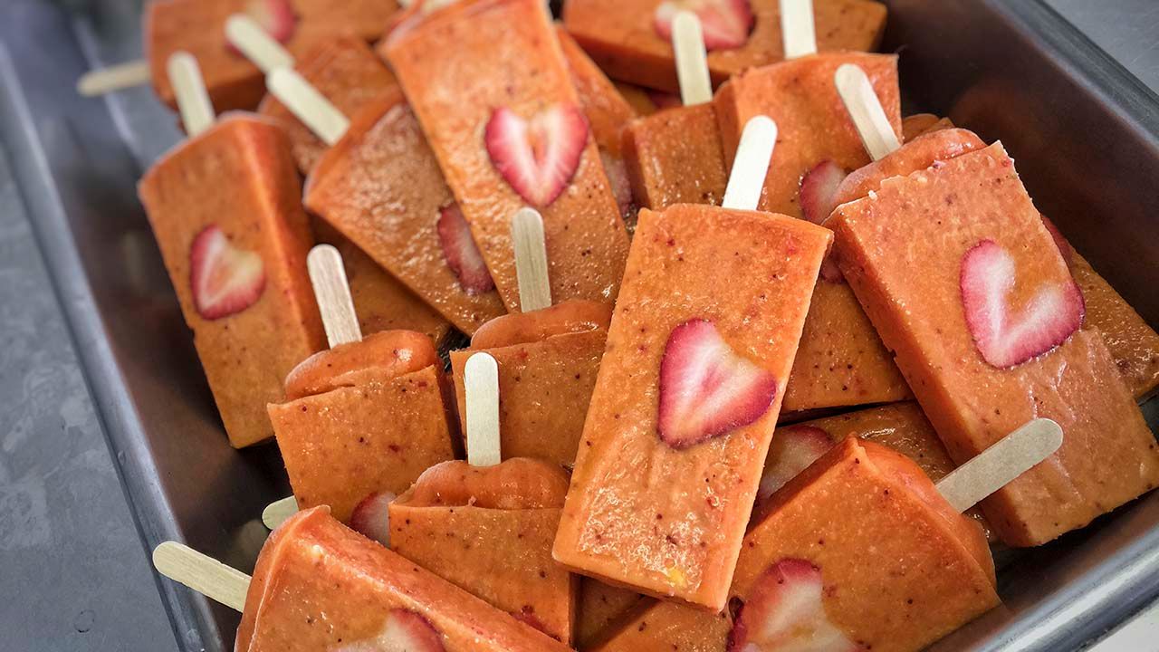 Shaka Pops puts a tropical twist on icy treats with such flavors as mango love.