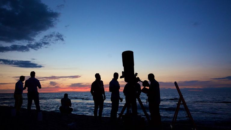 When the stars come out, Star Gaze Hawaii stands ready with telescopes at Westin Hapuna Beach Resort.