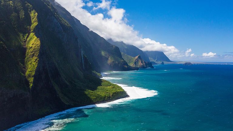 Visitors hoping to explore the Hawaiian Islands, including Molokai pictured here, can bypass the state’s mandatory 14-day quarantine beginning Aug. 1 by completing a COVID-19 test.