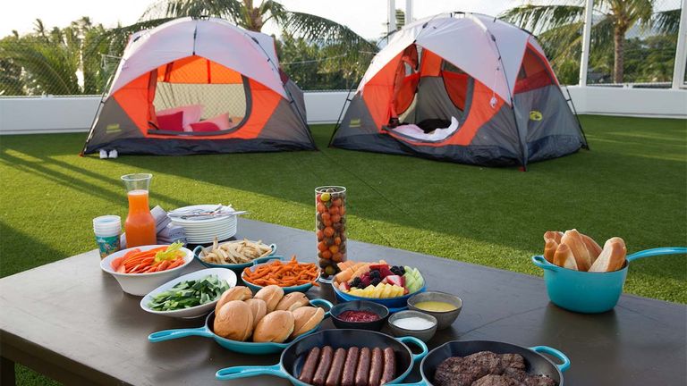 Through the overnight glamping program at Four Seasons Resort Oahu, kids make new pals and happy memories.