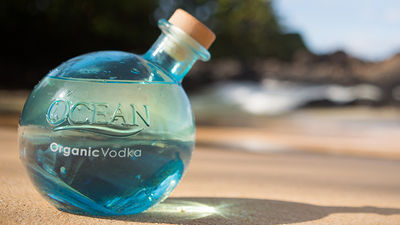 Maui-made Ocean Vodka uses Hawaii sea water, a key to its unique flavor. // © 2014 Jessica Pearl