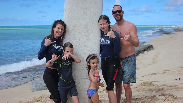 Families catch the surfing spirit with Surf HNL.