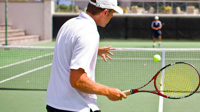 The Hawaii Tennis Pavilion at The Fairmont Orchid is consistently recognized as one of the best facilities in the U.S. // © 2014 Fairmont Orchid, Hawaii