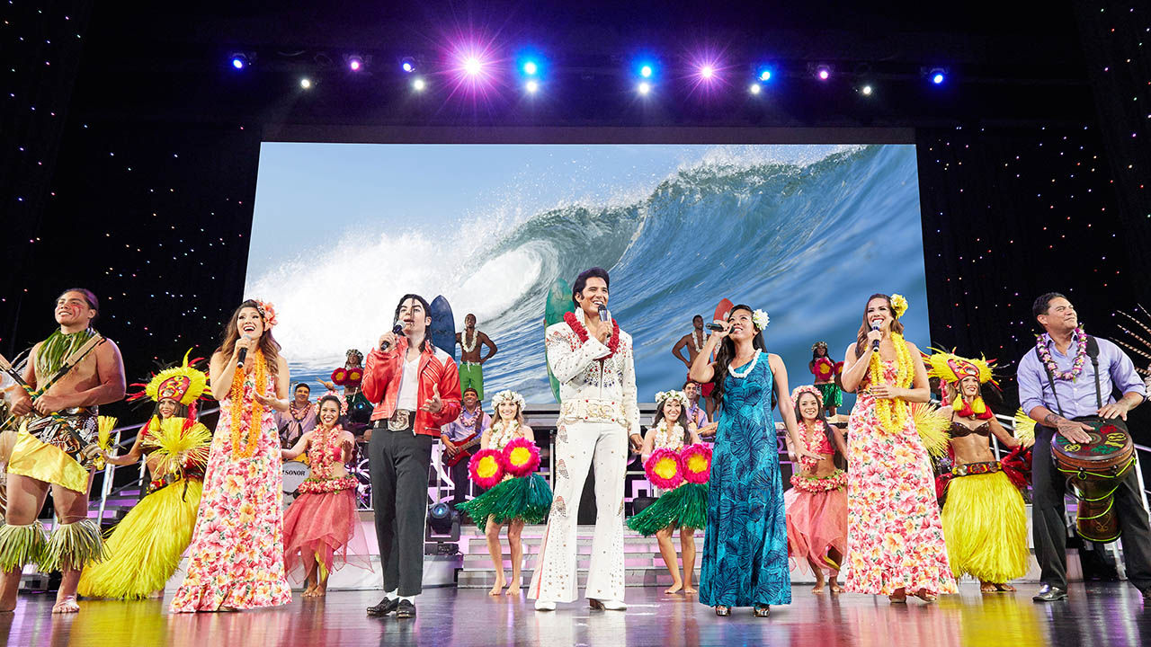 Rock-A-Hula's special Thanksgiving dinner culminates in a live show.