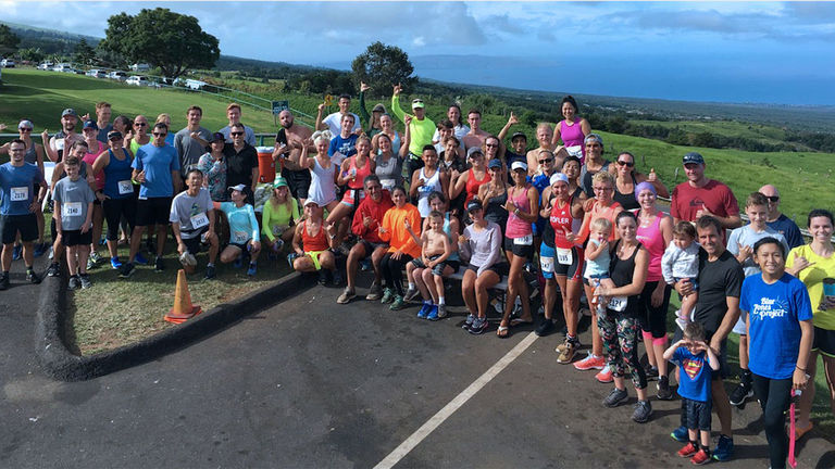 No watches are allowed at the Turkey Trot, a Thanksgiving morning tradition in upcountry Maui.
