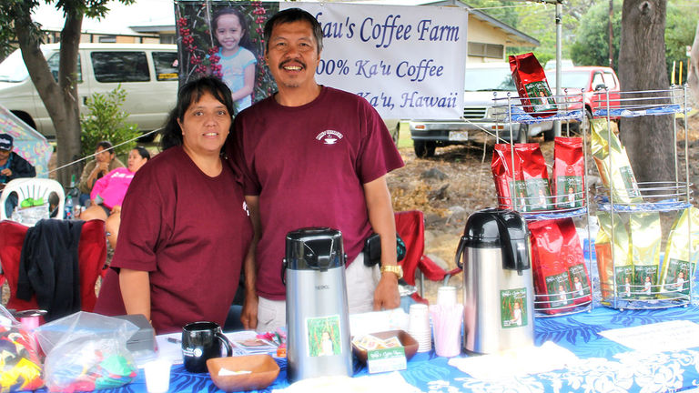 During the festival, clients get to know members of the local coffee industry.