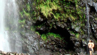 Pipiwai Trail leads hikers to one of Maui's tallest cascades, the 400-foot Waimoku Falls. // © 2016 Rick McCharles/creativecommons.org