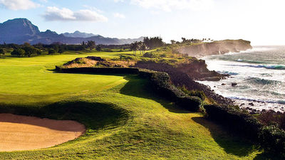 The oceanside Poipu Bay Golf Course draws all levels of golfers to its championship greens. // © 2016 Poipu Bay Golf Course