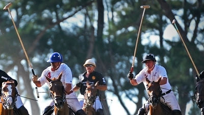 Visiting Oahu during polo season is one way to enjoy Hawaii spectator sports. // © 2013 Hawaii Polo Club F