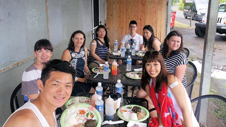 Hawaii Food Tours takes clients to down-home eateries for dishes from many cultures.