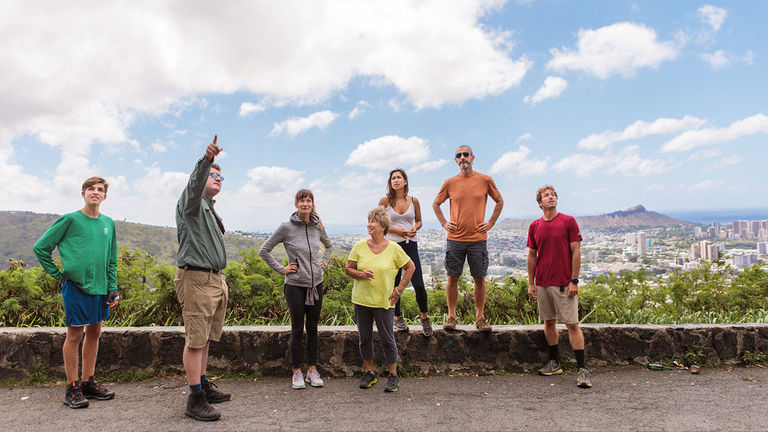 Hawaii Forest & Trail's Honolulu Heights tour shares the natural beauty that surrounds Oahu's urban hub.