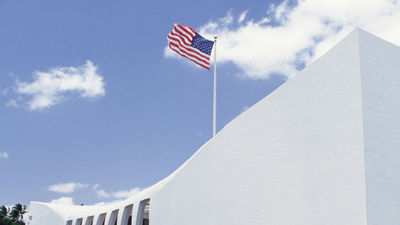 World War II Valor in the Pacific National Monument, home of the Arizona Memorial, is Hawaii's most-visited attraction. // © 2013 Hawaii Tourism Authority/Joe Solem F