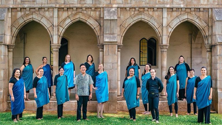 Na Wai Chamber Choir showcased its Hawaiian choral music during an After Dark in the Park program.