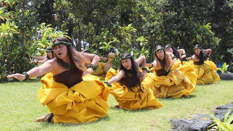 Hawaii Volcanoes National Park's Heavenly Voices series has featured artists such as Halau Hula Ulumamo o Hilo.