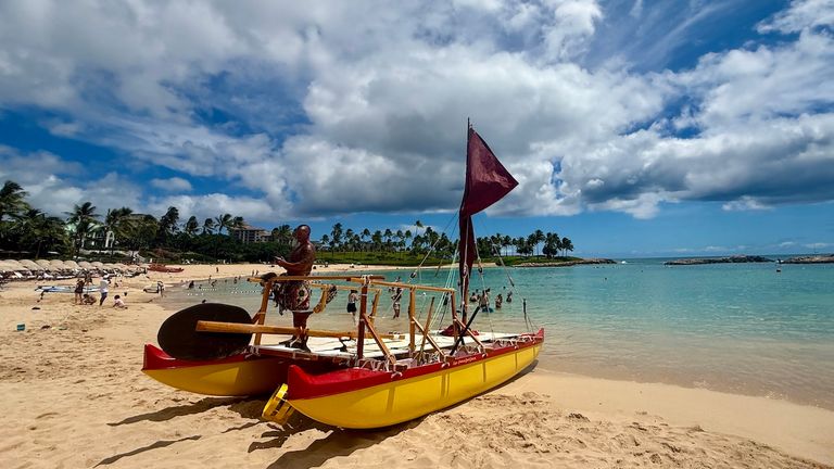 The Moananuiakea Voyaging Experience gives clients the opportunity to learn about the significance of canoes in Hawaiian culture.