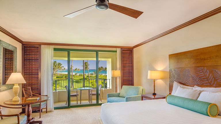 A renovation of Grand Hyatt Kauai's guestrooms will wrap in 2020.