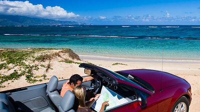 Upgrade clients to a rental convertible so they can better enjoy the sunny weather. // © 2017 iStock