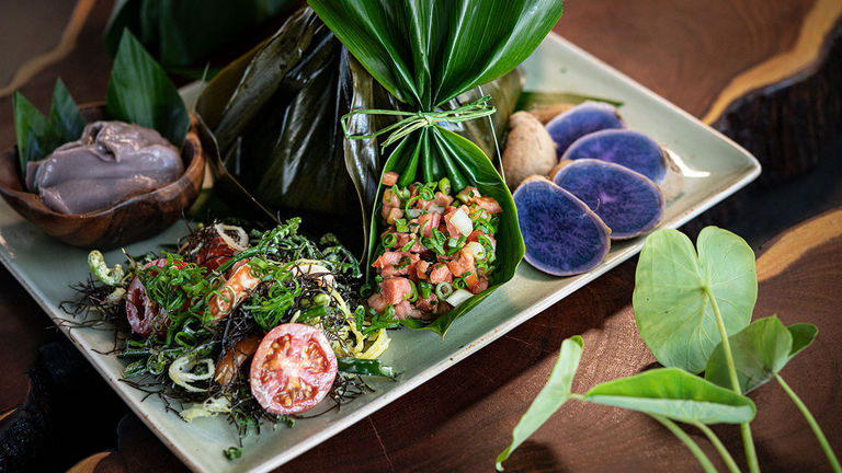 Huihui restaurant serves inventive fare. Huihui restaurant serves inventive fare.