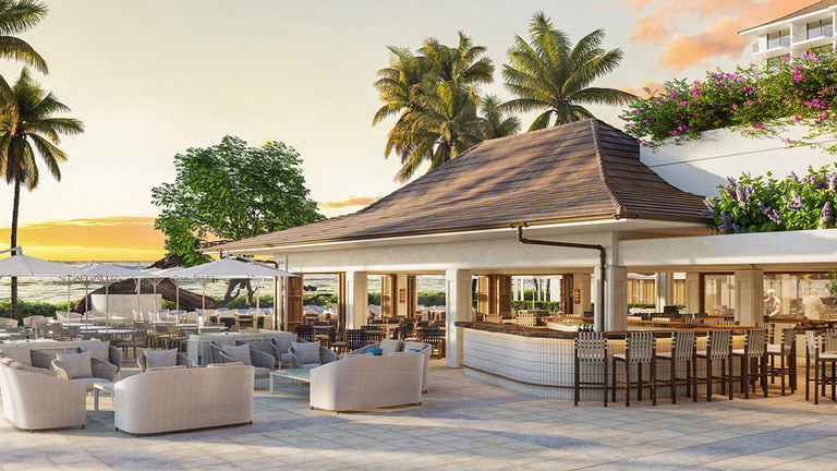 Guests at Halekulani can dine at the House Without A Key.