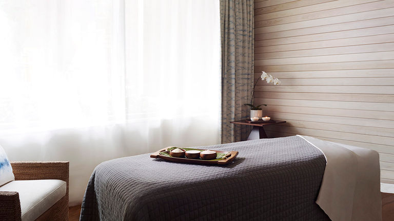 An on-site spa features new treatment rooms, and a new wellness program will be launching in the coming weeks.