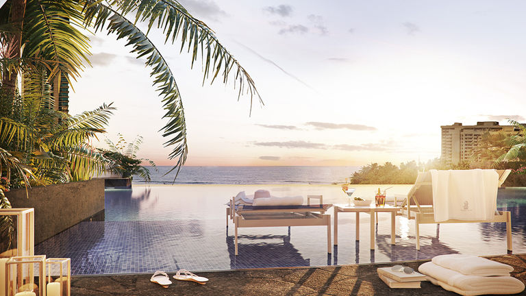 The Ritz-Carlton Residences, Waikiki Beach will feature the highest swimming pools in the area.