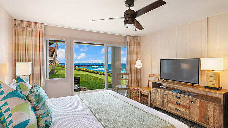Each room at The ISO offers an ocean view.