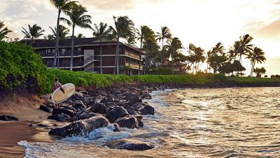 Koa Kea hugs Kauai's southern shoreline.