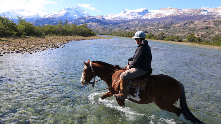 Horseback riding through the property’s extensive grounds is a must-do.